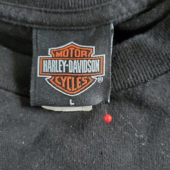 Vintage H D pocket  tee sz L Made in USA - Picture 4 of 5